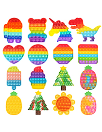 Fashion Rainbow Butterfly -15 Children's Desktop Decompression Educational Toys