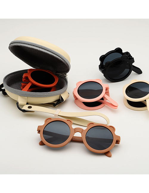 Fashion Simple Distribution Box Geometric Round Sunglasses Storage Box