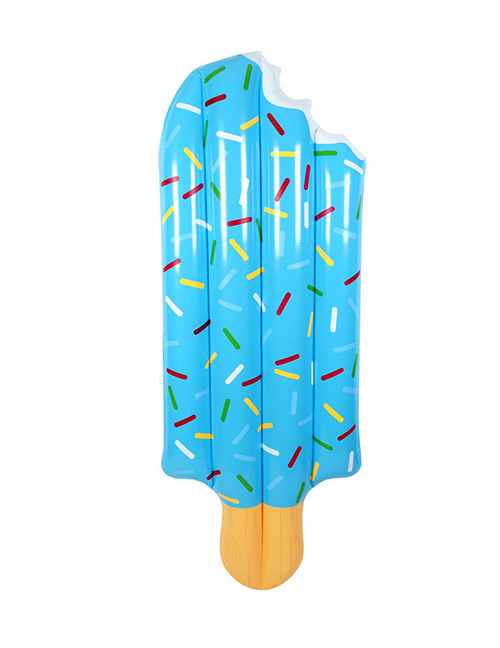 Trendy Blue Ice Cream Shape Design Swimming Floats
