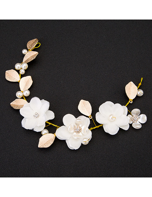 Fashion Gold Color Flower Shape Decorated Hair Accessories