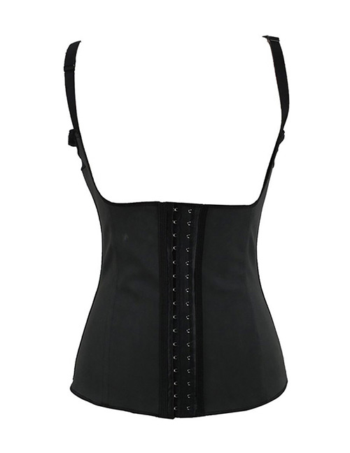 Fashion Black Suspender Design Corset