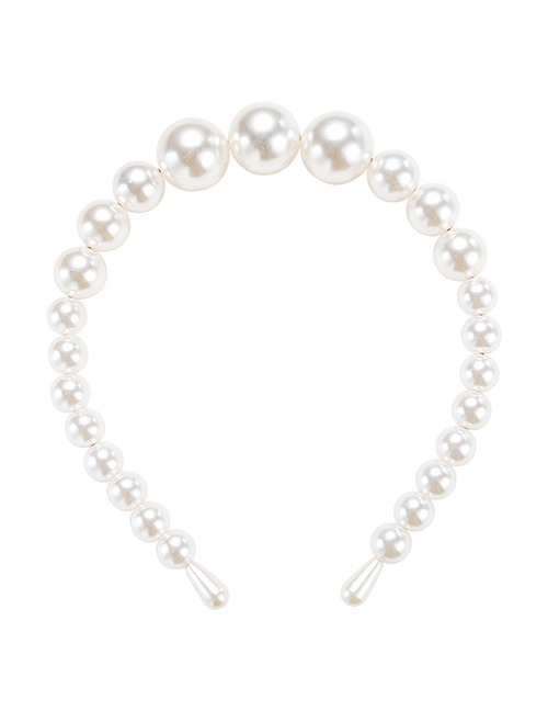 Fashion Number 1 Big Pearl Headband:Asujewelry.com
