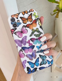 Fashion Butterfly Print All-inclusive Photo Frame Resin Printing Anti-drop Phone Case