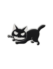 Fashion Kitten 3 Dripping Cat Knife Handle Alloy Geometric Pin