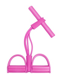 Fashion Four Strands Of Pink Yoga Pedal Four-strand Leg Spring Tensioner