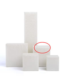 Fashion Printed Off-white (inner Off-white) Pendant Box Right Angle Square Ring Box